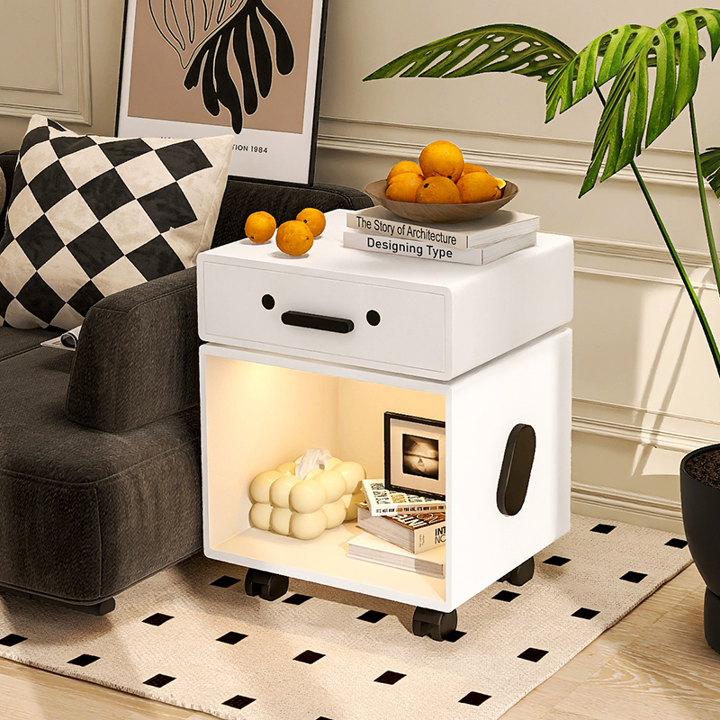 机器人可移动边几床头柜客厅卧室儿童房电视柜沙发旁大型落地摆件