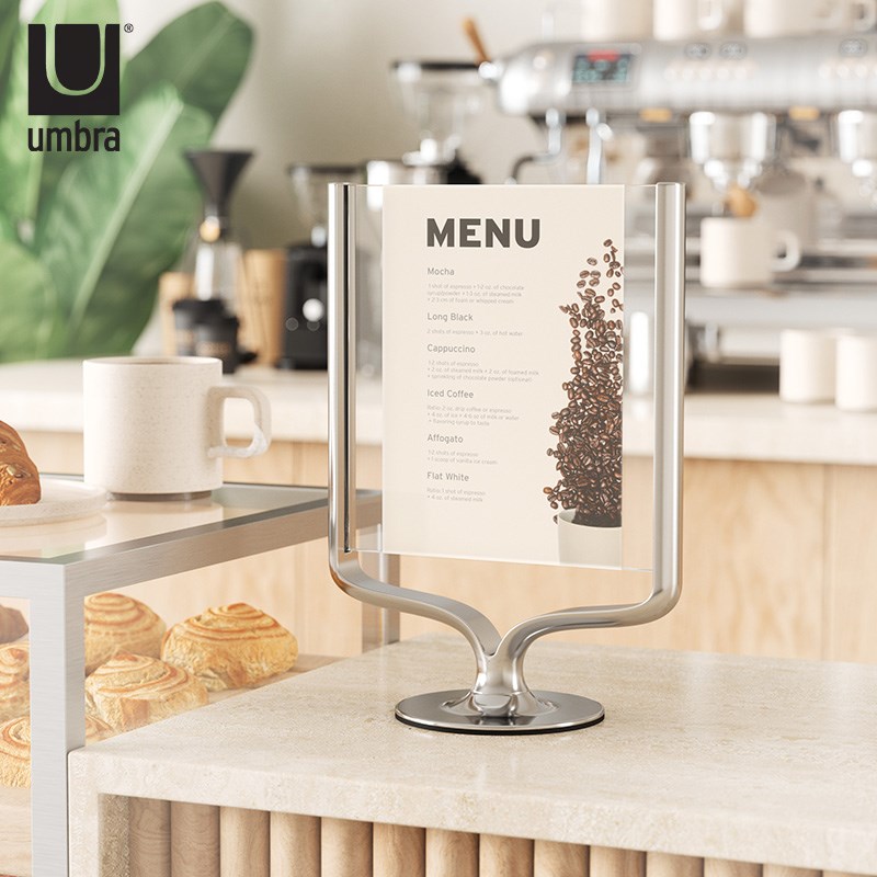 umbr菜单立牌价格展示牌咖啡店吧台桌牌台牌台卡桌面价格表菜牌
