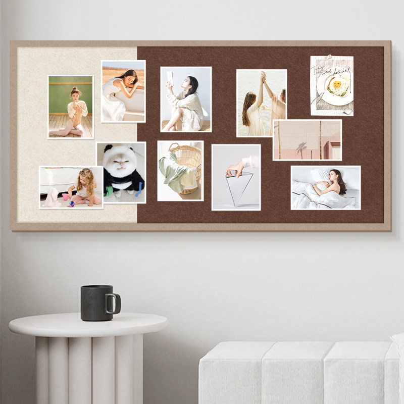 设计款毛毡板照片墙软木墙板背景装饰公告栏题墙留言板挂墙作品风,文具电教/文化用品/商务用品,软木板/照片板/毛毡板,淘宝优惠券,粉丝福利购,淘宝优惠卷