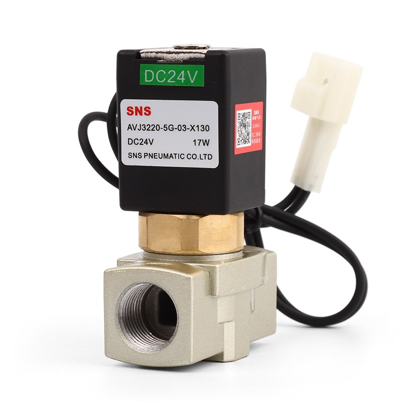 sns气动纺织阀DC24V机械布厂阀气动阀纺织设备纺织专用阀控制阀