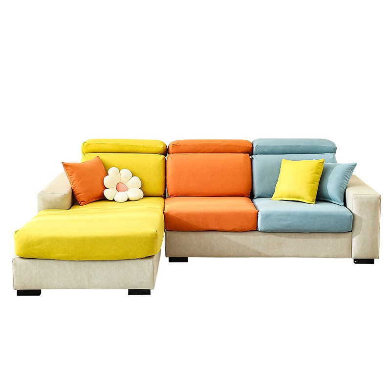 定制做高端科技布沙发通用防水防猫抓松紧拉链全包坐垫沙发笠罩