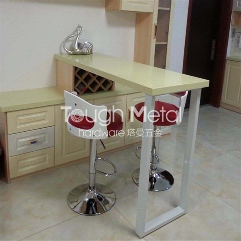 方框架单边脚吧台支撑柱书桌金属支架玻璃桌腿橱柜铁艺餐桌脚型,商业/办公家具,桌子配件,淘宝优惠券,粉丝福利购,淘宝优惠卷