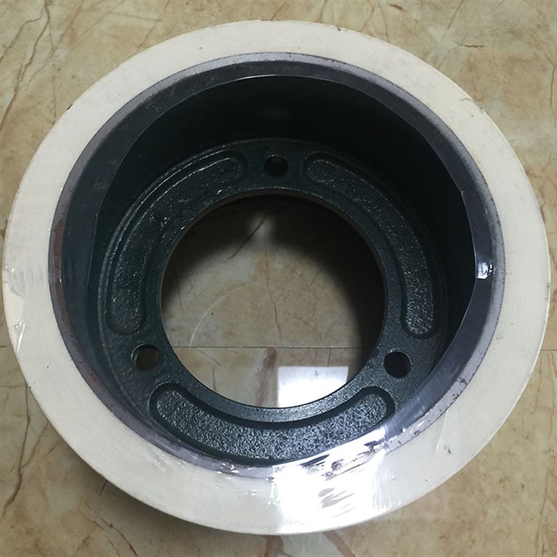 狮寸152*22白色砻谷机胶辊/橡胶辊打米机专用砻谷胶辊