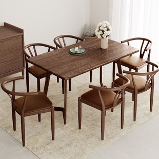 餐桌小户型长方形实木饭桌出租房桌椅餐饮商用快餐店桌子