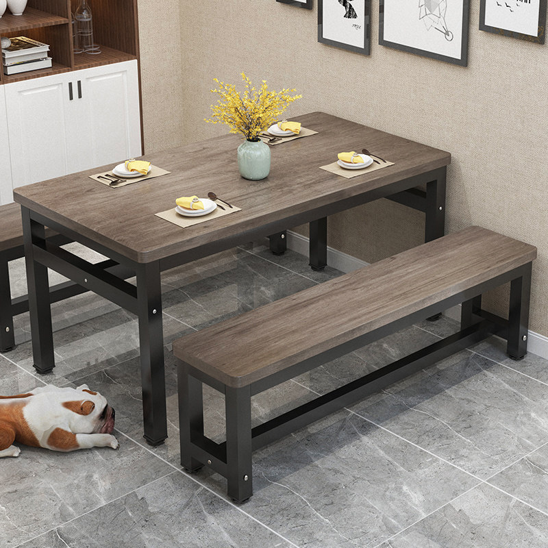 餐桌子商用家用食堂早快面馆餐饮出租房小吃饭店桌椅,住宅家具,板木餐桌,淘宝优惠券,粉丝福利购,淘宝优惠卷