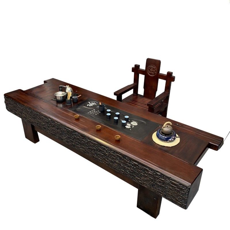 老船木茶桌椅新实木功夫泡茶台家用茶几米茶具装一体,住宅家具,家用茶台/茶桌,淘宝优惠券,粉丝福利购,淘宝优惠卷