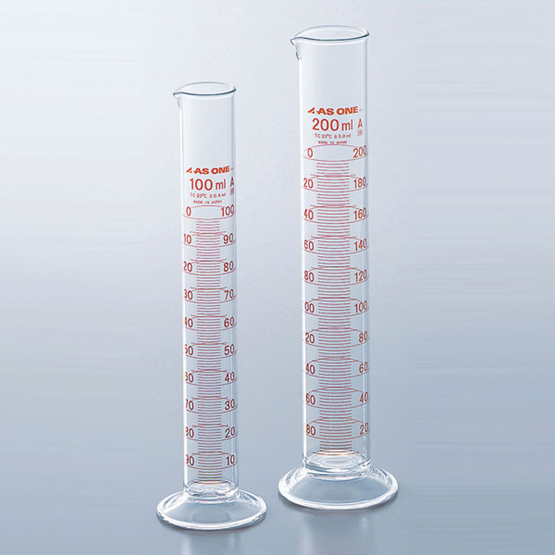 玻璃量筒100高精度刻度量杯S0/20/25/50/200/3P00/500mlA1ON