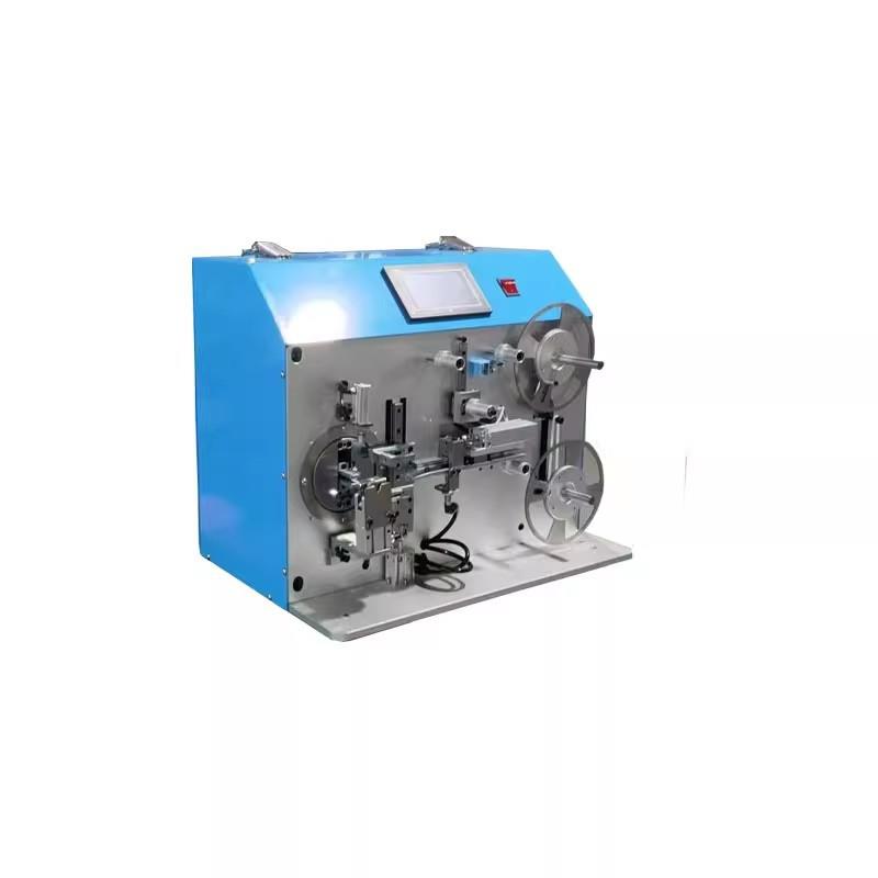 全自动包铜箔机屏蔽线缠绕铜箔机数据编织线卷铜箔机源头厂家