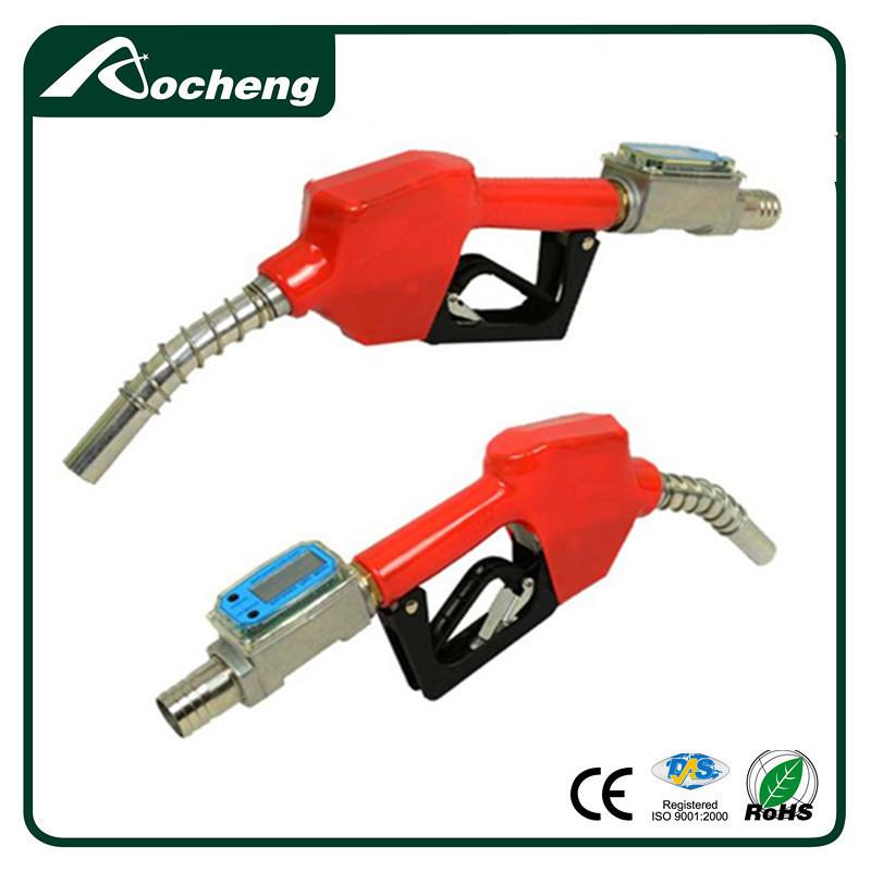 厂家1寸计量加油枪电子涡轮流量监测仪加油站设备自封柴油枪