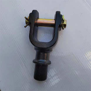 适配上汽红岩配件杰狮新金刚前牵引钩前拖车钩前横梁挂钩拖勾