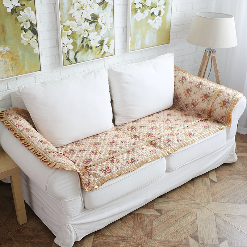 全棉 绗缝  沙发套 沙发罩 沙发垫 沙发巾 沙发防尘盖布,居家布艺,沙发套,淘宝优惠券,粉丝福利购,淘宝优惠卷