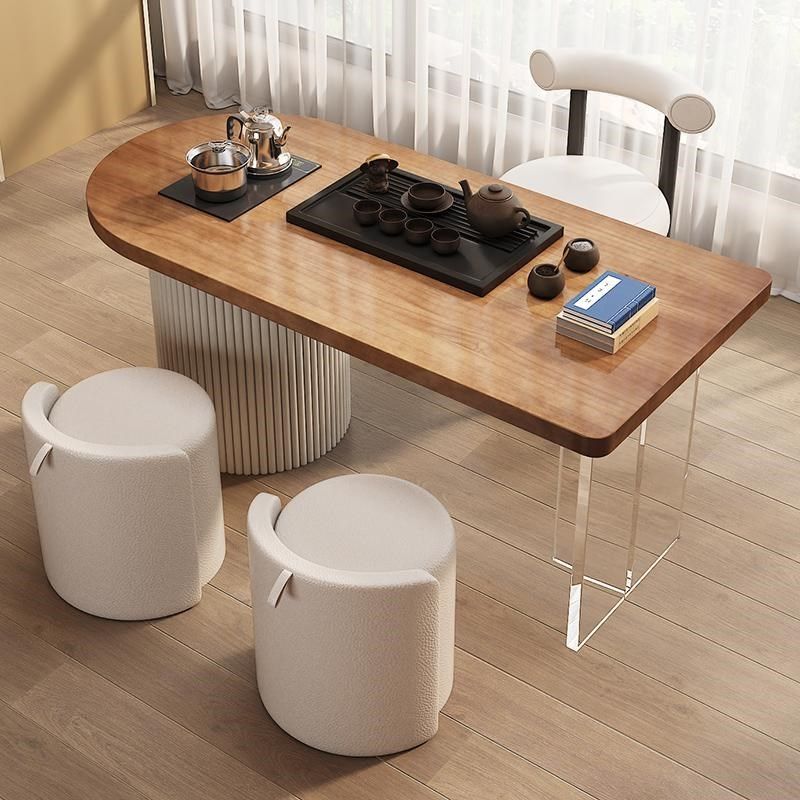 亚克力悬浮茶桌椅组合纯实木高端阳台茶几网红奶油风小型阳台茶台,住宅家具,家用茶台/茶桌,淘宝优惠券,粉丝福利购,淘宝优惠卷