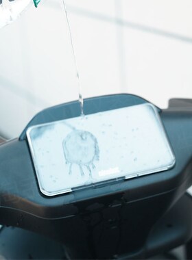 适用九/号新款Cz90电动车仪表罩高清防水耐磨中控保护盖改装配件