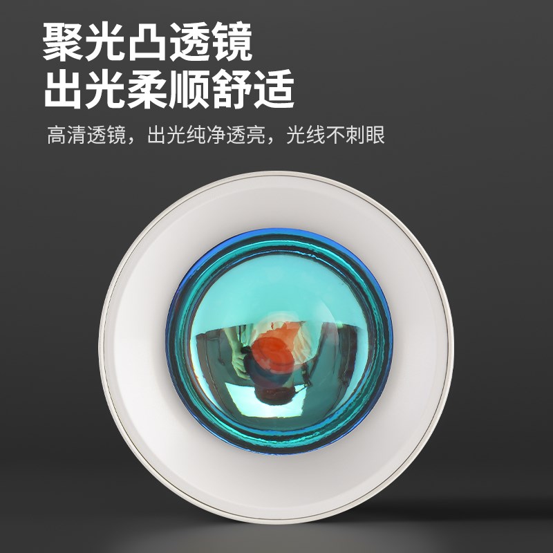 日不落夕阳红射灯洗墙灯可折叠家用客厅明装暗装玄关过道氛围灯具