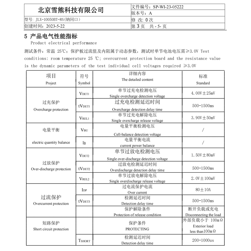 雪熊钠离子电池电动车BMS保护板3~24串10A~120A安12V24v48v60v72v