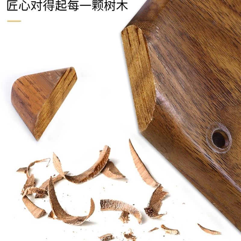 国际电工黄铜复古拨杆开关美式黑胡桃实木面板86型民宿古风插座