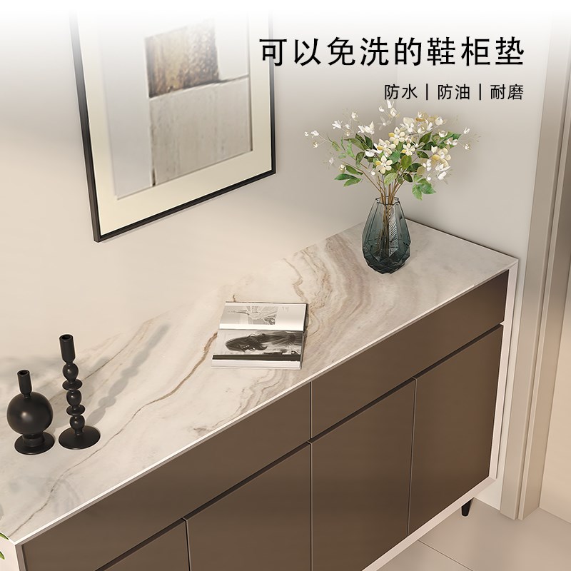 鞋柜玄关垫子台面保护垫电视柜桌垫餐边柜防水防油桌面防尘防脏垫