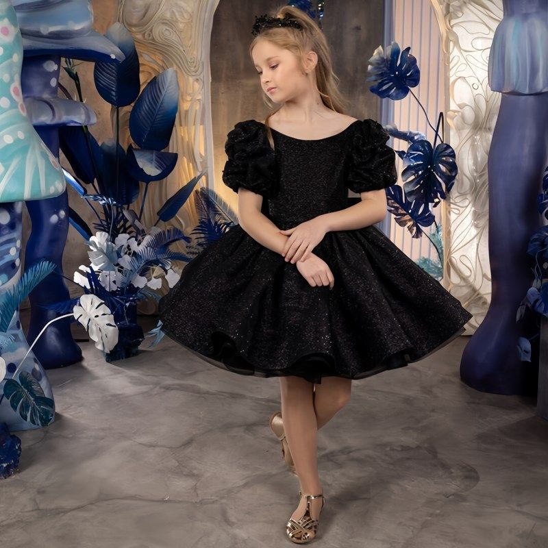 欧若拉儿童礼服定制女孩生日宴会短款公主裙主持人独唱钢琴演出服,童装/婴儿装/亲子装,儿童礼服,淘宝优惠券,粉丝福利购,淘宝优惠卷