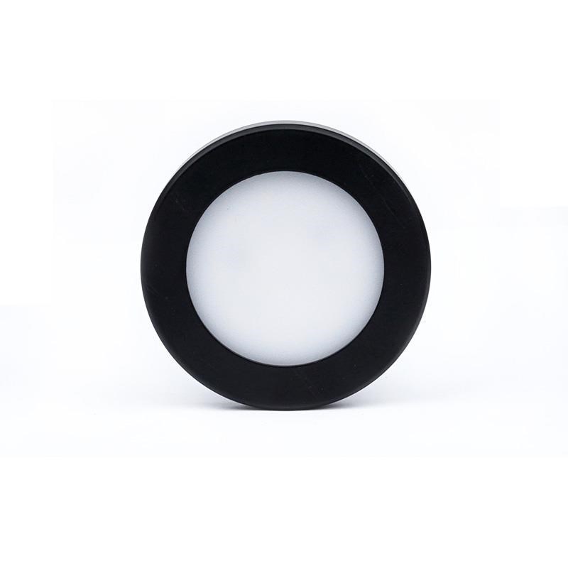 明装小筒灯led超薄圆形3W5瓦酒柜衣橱展柜客厅免开孔迷你吸顶射灯