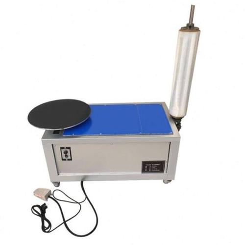 伏兴电动缠绕膜打包机自动拉膜机纸箱缠膜机裹包机缠绕机80cm