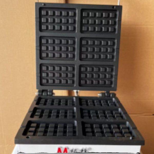 商用单头华夫炉方形六片华夫饼机格仔饼烤饼机小吃机松饼机电热,清洗/食品/商业设备,华夫炉/华夫机,淘宝优惠券,粉丝福利购,淘宝优惠卷