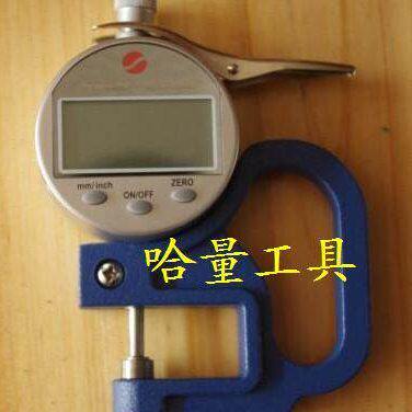 上申 数显测厚规 电子测厚仪厚度表厚度计厚度规0-10*30*0.01mm