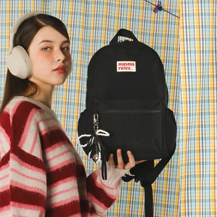backpack Daily Black 现货防泼水双肩包迷你 MASMARULEZ官方正品