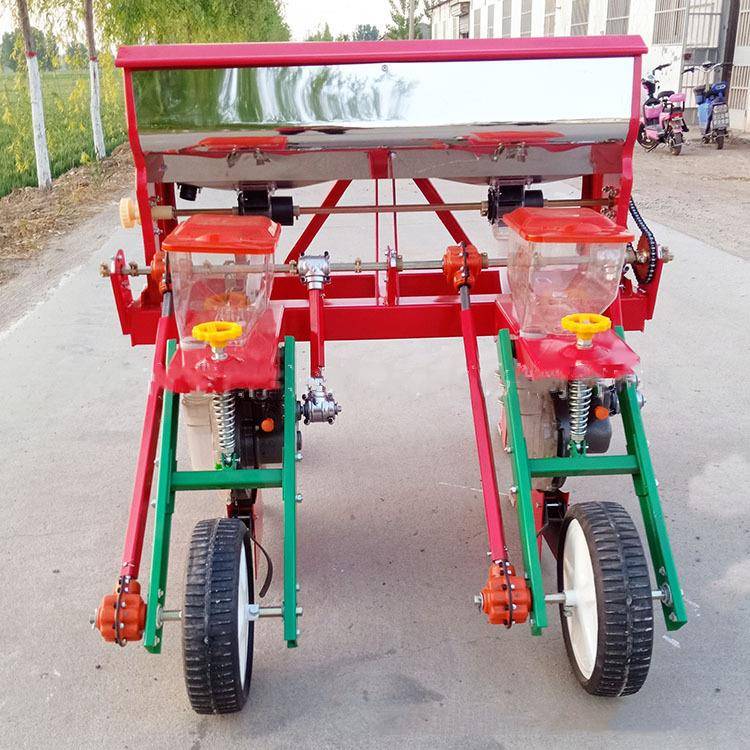 两行大豆玉米播种机悬浮式玉米播种机玉米施肥播种一体机