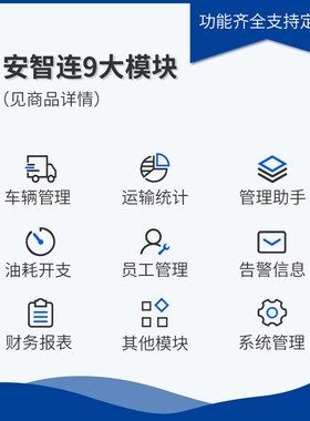 安智连定位器车辆定位防盗渣土搅拌环卫物流调度监控车队管理