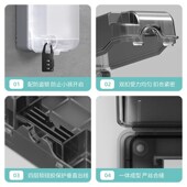 户外防水插座带锁明装 电源开关五孔插座防雨盒室外露天防暴雨保护