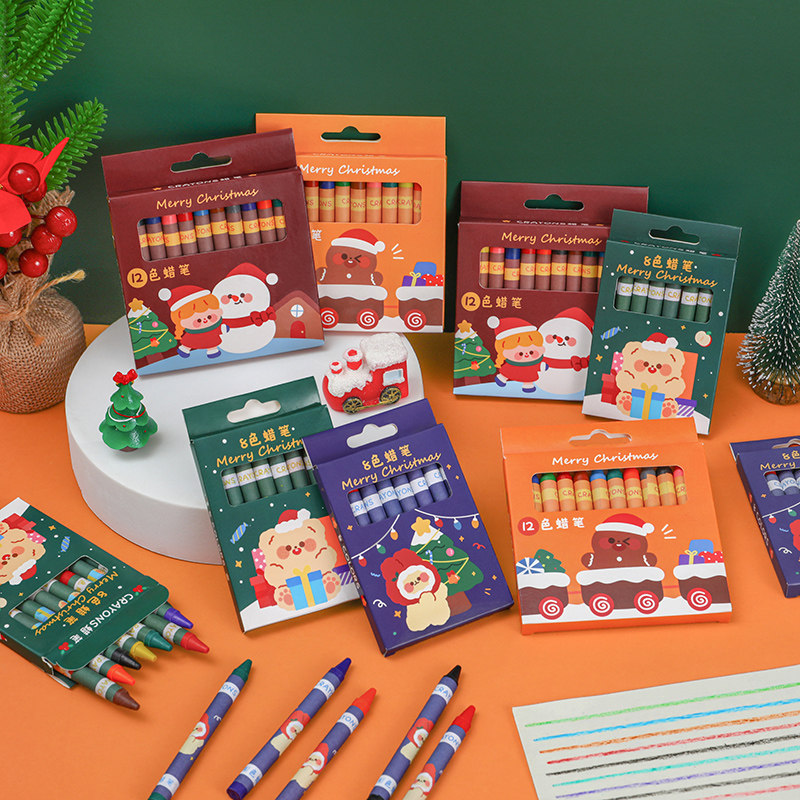 耶诞节小礼品幼儿园全班节日礼物创意卡通蜡笔套装小学生儿童奖品,节庆用品/礼品,创意礼盒/礼品套组,淘宝优惠券,粉丝福利购,淘宝优惠卷