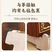 古筝专用站立支架立式 古筝架用于敦煌架子脚架 落地琴架实木站立式