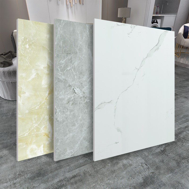 1平加厚耐磨pc自粘地板贴仿瓷砖亮面地板革家用水泥地直接铺地