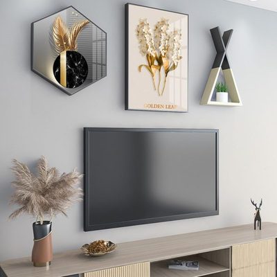 电视背景墙面装饰品创意客厅墙上装饰画挂件卧室轻奢高档墙壁挂饰