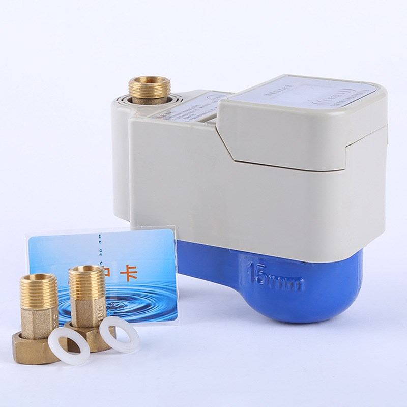 供应IC卡智能水表插卡预付费智能有线远传水表防水防潮冷水表