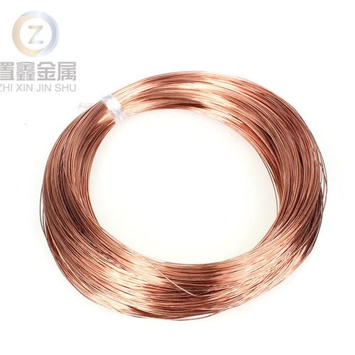 铜线厂家直销无氧裸铜丝 0.05 0.08 0.1 0.15紫铜软丝 t2紫铜线