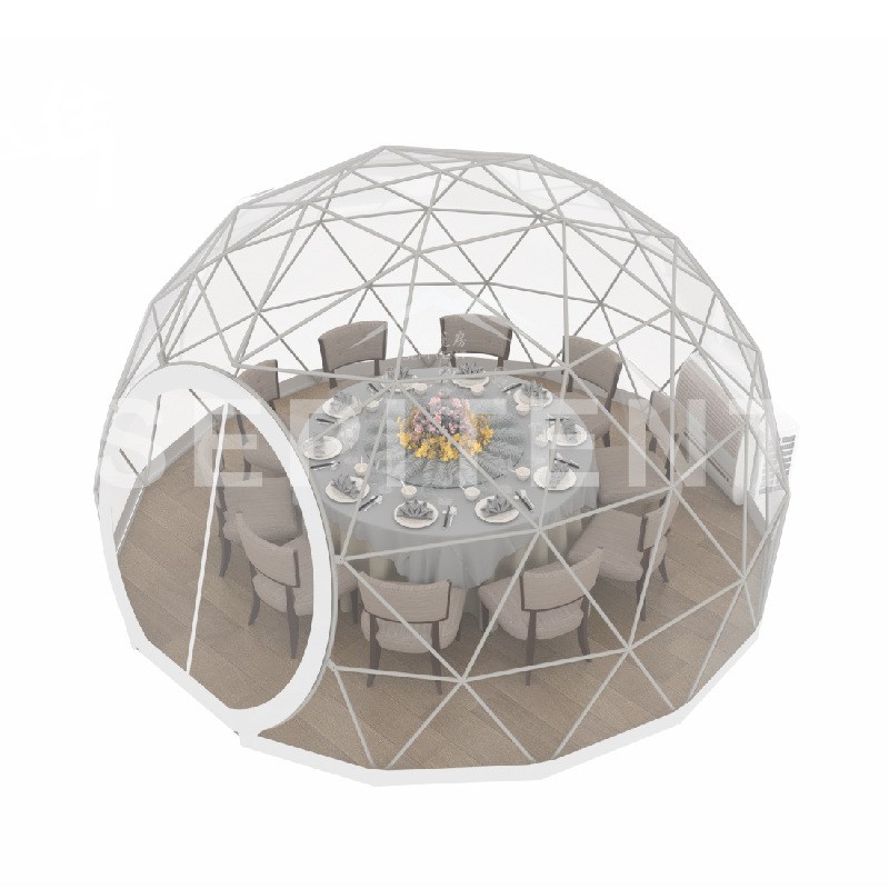 户外星空房营地球形帐篷活动展览帐篷餐厅透明帐篷透明泡泡屋