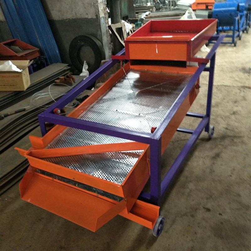 花生筛选设备 家用小型芝麻清选除杂机械 玉米电动双层的过筛机