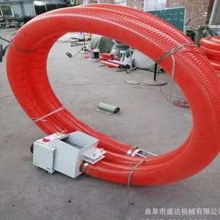 玉米小麦装 家用小型手提式 车软管吸粮机弹簧蛟龙抽粮机输送机