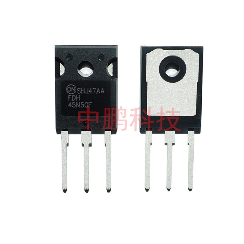 现货FDH45N50F-F133 ON安森美 封装TO-247 45A500V  N沟道MOS管