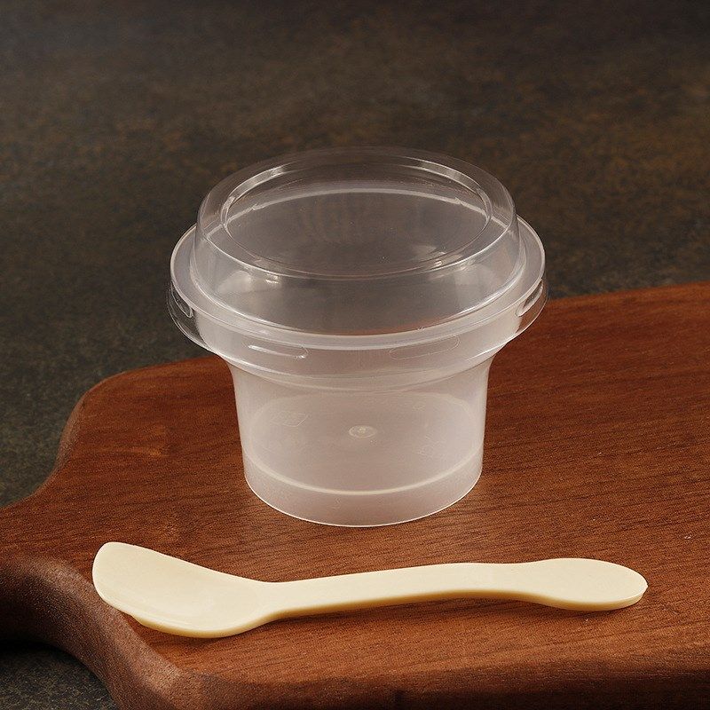 加厚水浴耐高温塑料布丁杯商用烘焙芝士蛋糕杯胖胖布丁酸乳酪模具