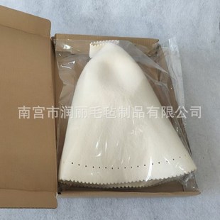 高档桑拿帽子现货天然细澳洲羊毛无拼接一体成型欧式吸水桑拿浴帽