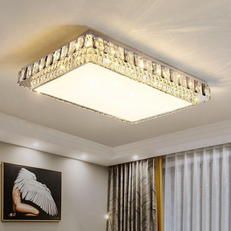 客厅灯现代简约大气吸顶灯卧室灯水晶灯轻奢灯饰灯具全屋套餐组合,家装灯饰光源,餐厅/卧室/书房吸顶灯,淘宝优惠券,粉丝福利购,淘宝优惠卷