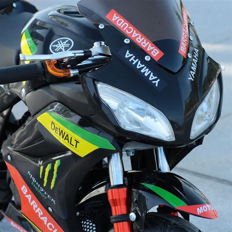 探路者迷你49CC大中型跑车 两轮ECT摩托车 迷你公路赛 迷你摩托车