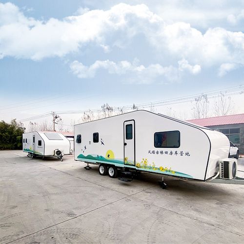 营地露营房车民宿景区度假村轻奢户外牵引拖挂式旅游拖车营地房车