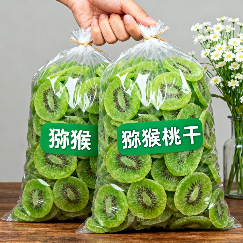 【今日特价】猕猴桃干片奇异果干蜜饯水果干果脯猕猴桃凉果零食