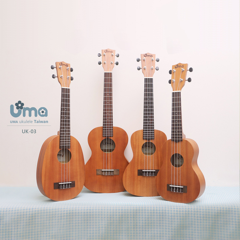 UMA尤克里里女初学者03C女生款21/23/26寸儿童入门小吉他乌克丽丽