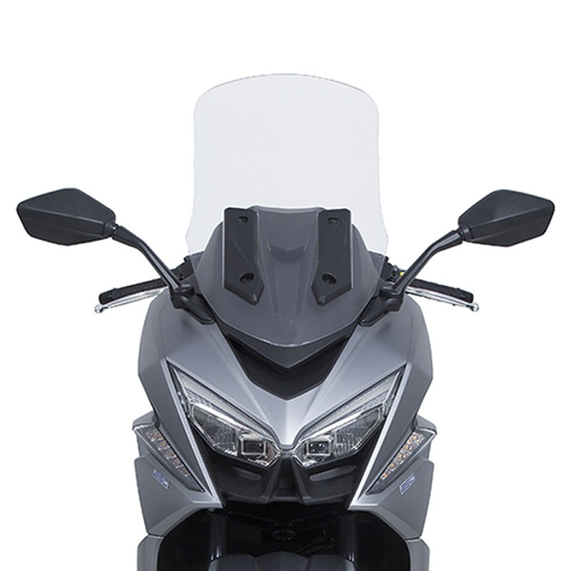 适用于光阳st250改装挡风玻璃加高风挡无损安装挡雨板护胸