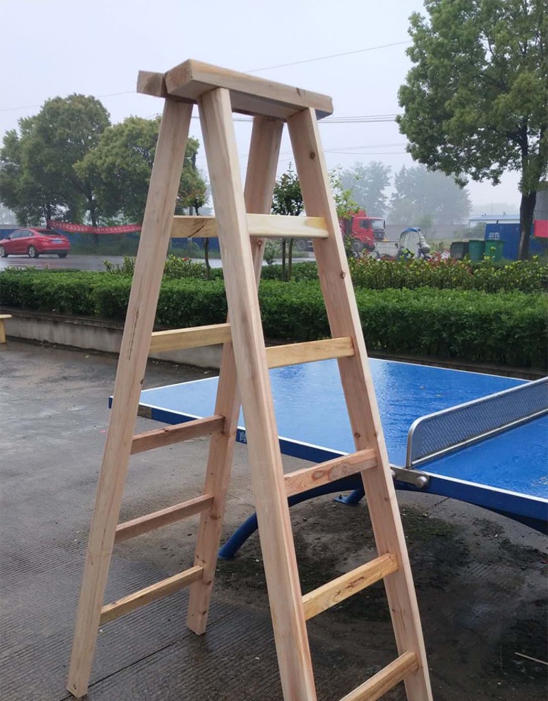 人字梯实木侧梯折叠梯家用装修水电梯加厚加强木梯可行走梯子