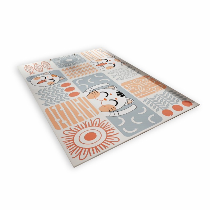 地暖垫石墨烯地热垫碳晶加热垫卡通电热地毯家用取暖器儿童爬爬垫